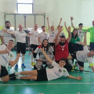 Polisportiva Evergreen Marino Alligators si qualifica per i Play-off del Campionato Italiano A2 di Floorball
