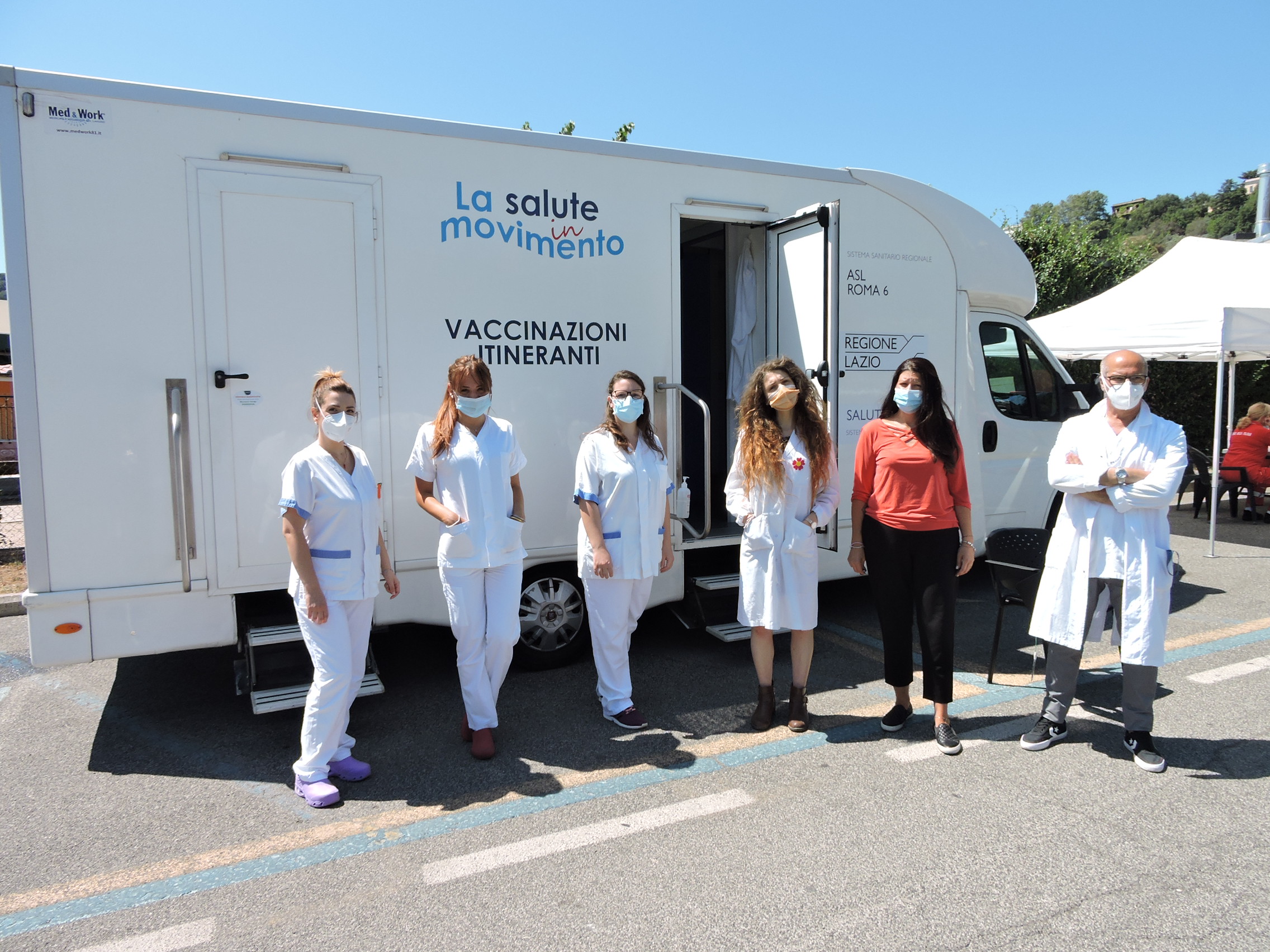 Castel Gandolfo | Tappa del camper dei vaccini: somministrazioni in calo,  causa gran caldo e vacanze. Oggi pomeriggio a Marino piazza San Barnaba  fino alle 21