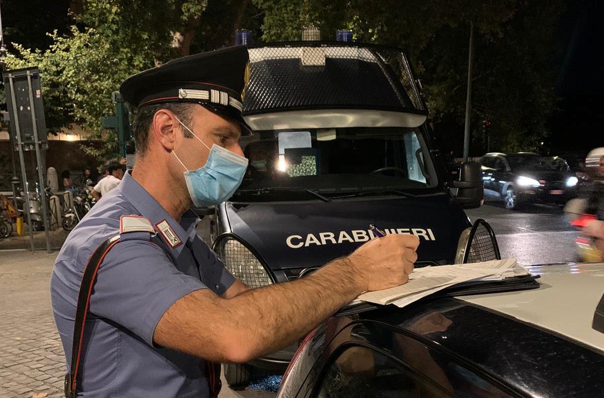Roma, movida: controlli Carabinieri per il rispetto delle norme ...
