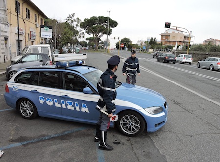 polizia stradale Albano santaMaria