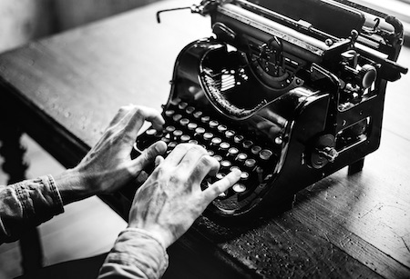 macchina da scrivere ilmamilio