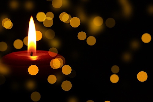 candela morte lutto ilmamilio