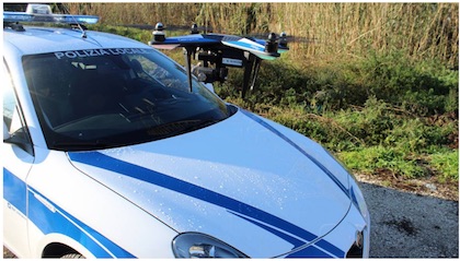 droni poliziaLocale ciampino