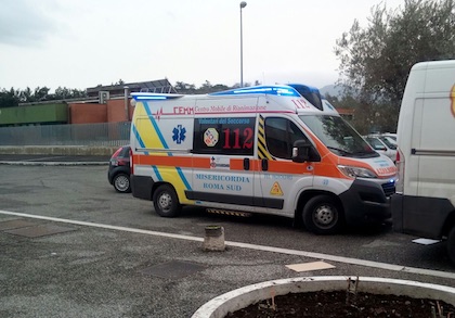 ambulanza palazzetto