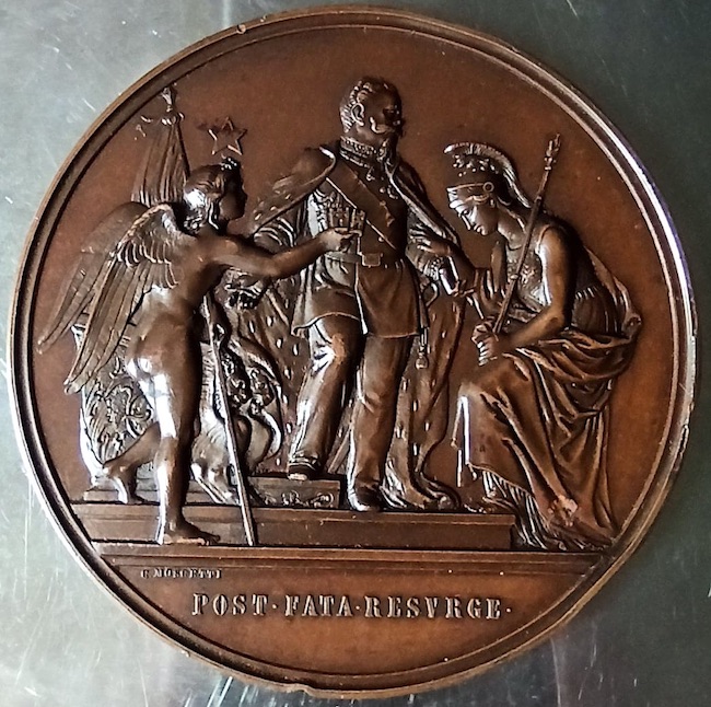 RomaCapitale 1871 medaglia ilmamilio