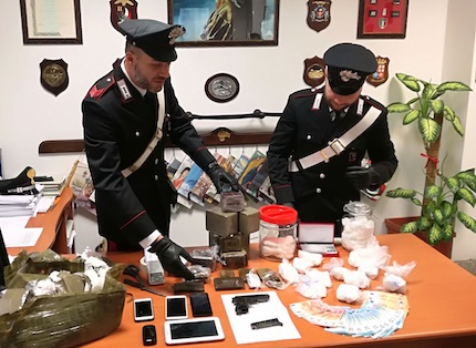 droga torvergata carabinieri
