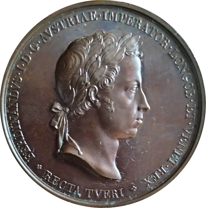 medaglia incoronazione Ferdinando 2 ilmamilio