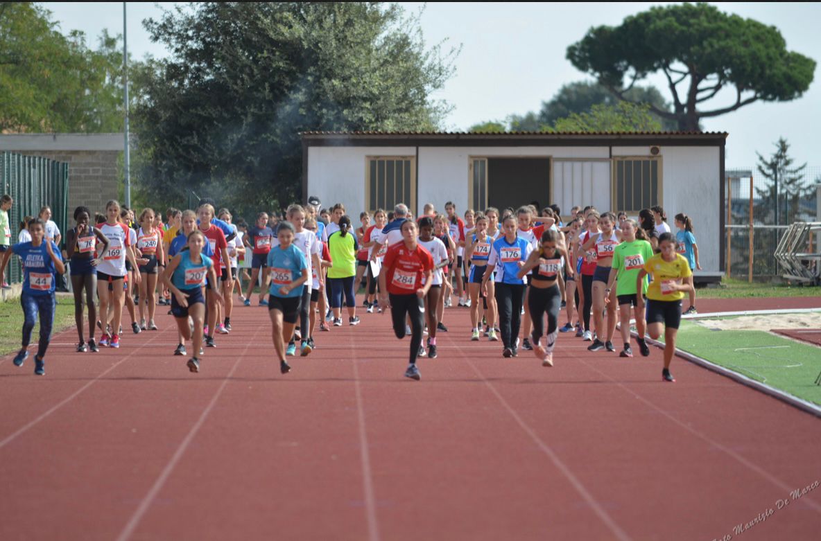 Atletismo Cecchina Al.Pa.  llena el municipio de Viale Spagna en Albano Laziale con el campeonato regional