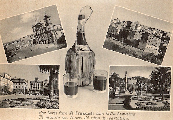 cartolina old vino frascati ilmamilio