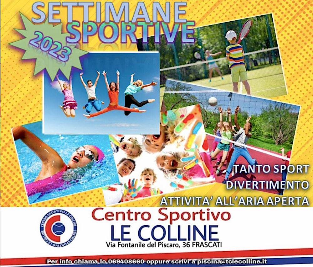 settimane sportive colline