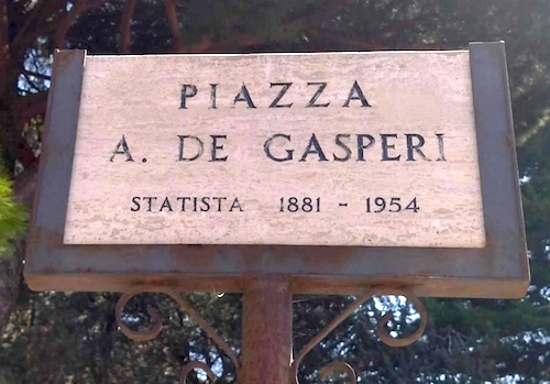 deGasperi piazza roccadipapa ilmamilio