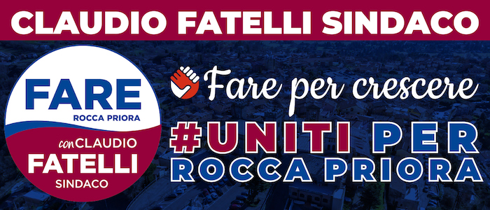 banner fatelli roccapriora ilmamilio