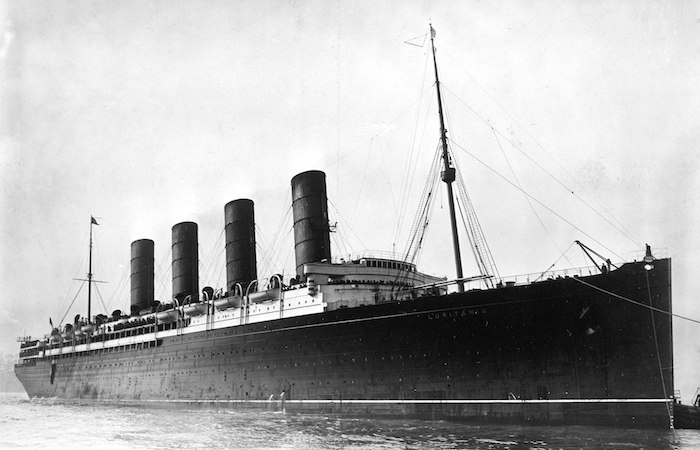 RMS Lusitania ilmamilio