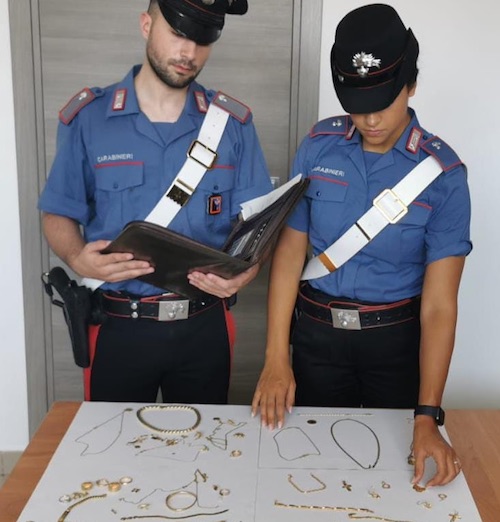 gioielli carabinieri ladispoli ilmamilio
