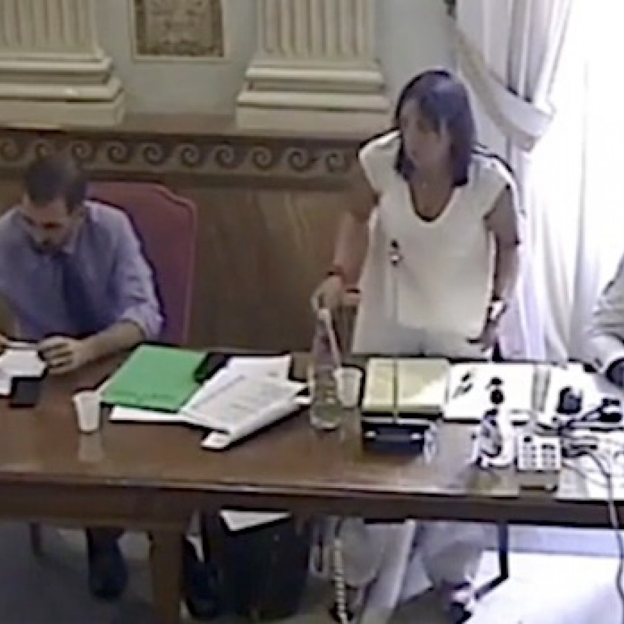 VIDEO - Vibrante scontro in Aula sul Bilancio tra la sindaca Sbardella e Mastrosanti. Volano parole grosse