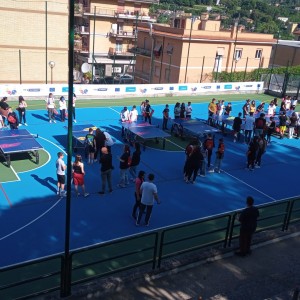Velletri | Tennistavolo alla scuola media Clemente Cardinali con il progetto europeo “TTX EU Format, more FUN more LIFE”