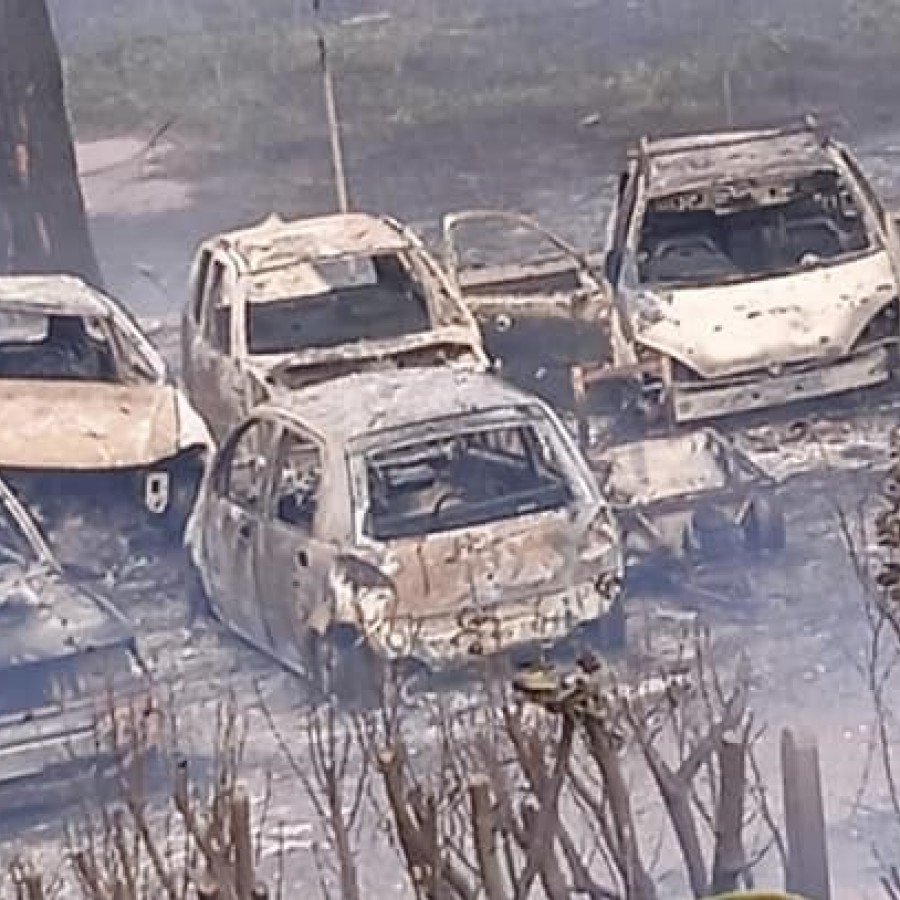Incendi tra Monte Compatri e Monte Porzio: 20 auto in fiamme, prosegue il lavoro dei soccorsi