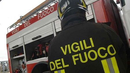 Ciampino, incendio in un'abitazione di Via Cagliari: intervento dei Vigili  del Fuoco