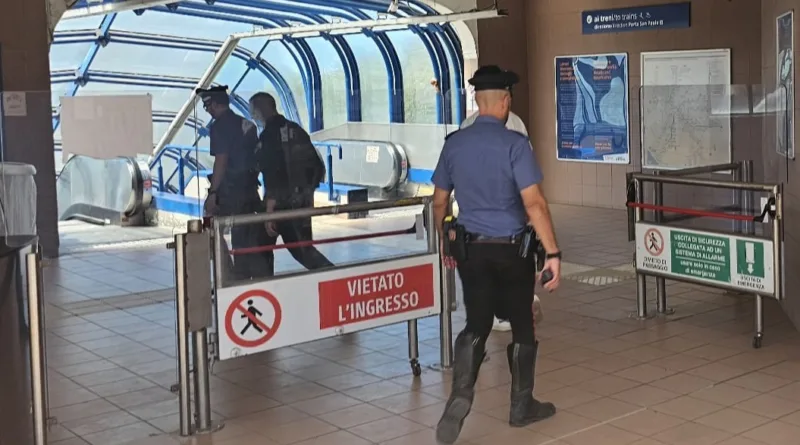 EUR L'intervento dei Carabinieri