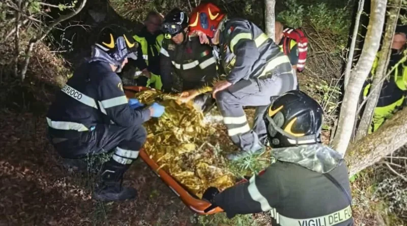 Anziano soccorso